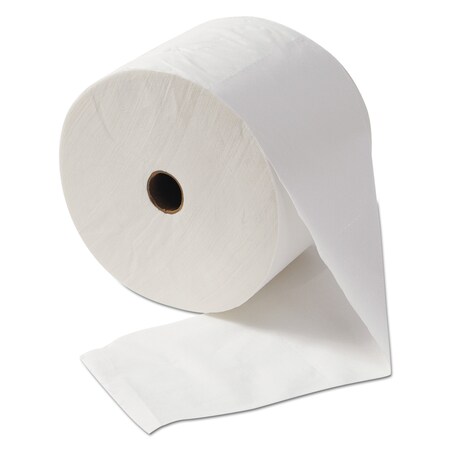 Morcon Paper Morsoft Jumbo Toilet Paper, 1 Ply, 2000 Sheets, 24 PK MOR M2000